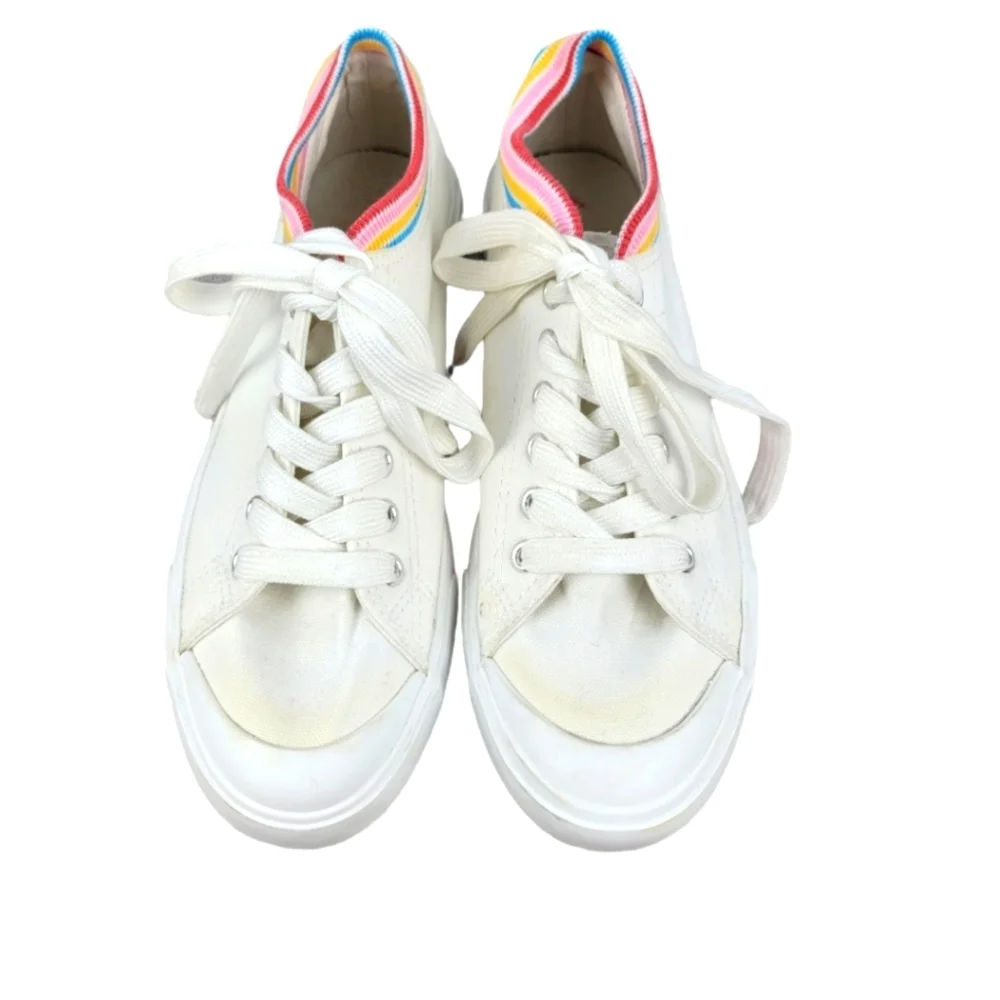 AEO/AMERICAN EAGLE Rainbow‎ Ankle Collar Lace-Up Sneaker